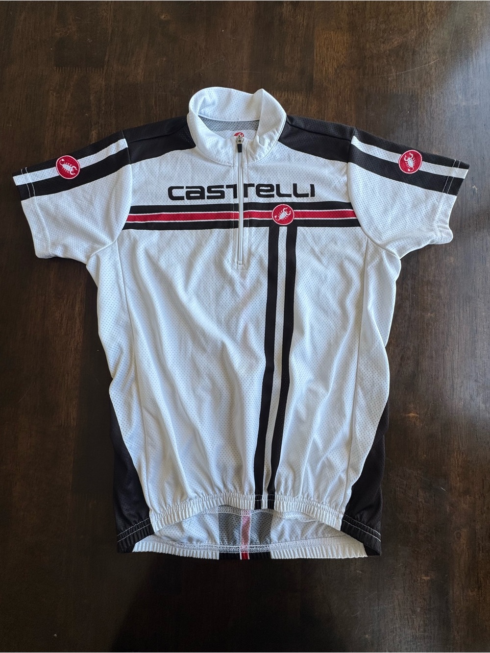 Castelli Short Sleeve Cycling Jersey Boys size L bike jersey